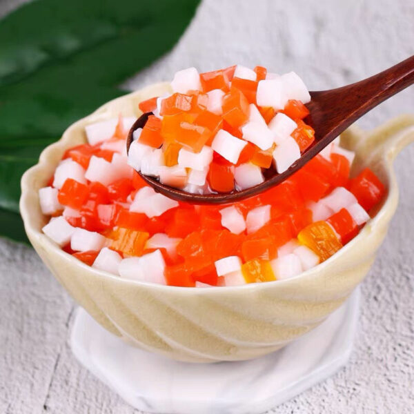 Gelée multicolore Nata de coco