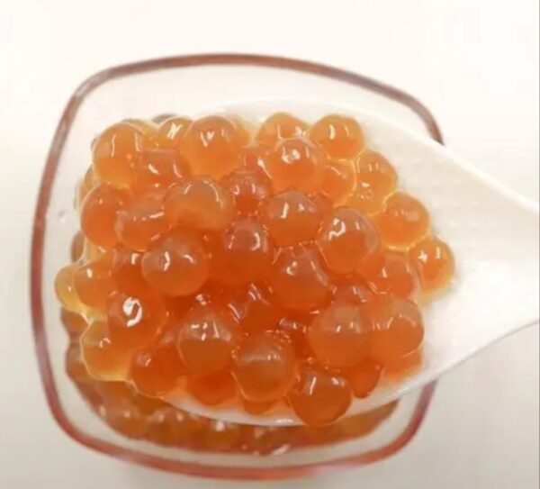 perles de tapioca amber